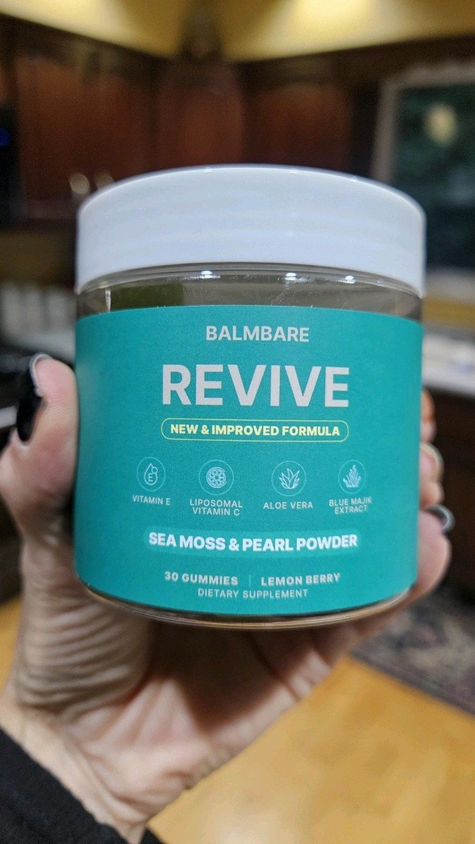 Me holding Balmbare product